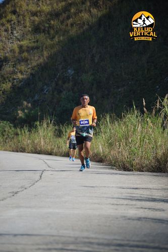 Race photo from Kelud Vertical Challenge 2024