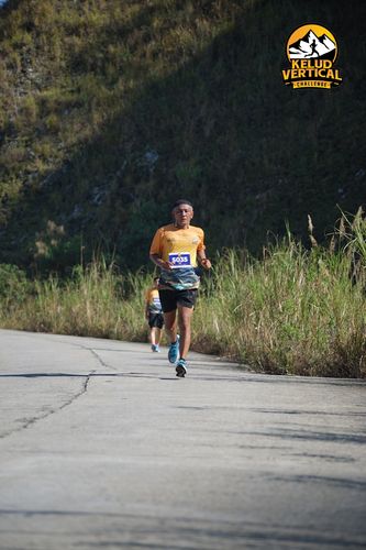 Race photo from Kelud Vertical Challenge 2024