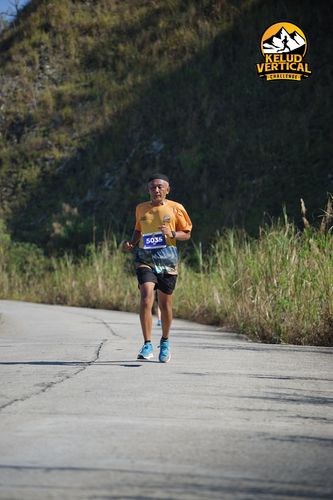 Race photo from Kelud Vertical Challenge 2024