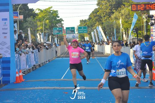 Race photo from Jabar Run 10K 2024