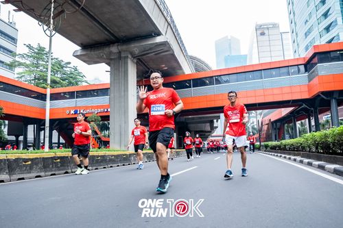 Race photo from ONE RUN 10K 2025