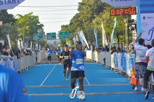 Race photo from Jabar Run 10K 2024