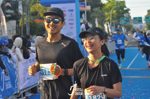 Race photo from Jabar Run 10K 2024