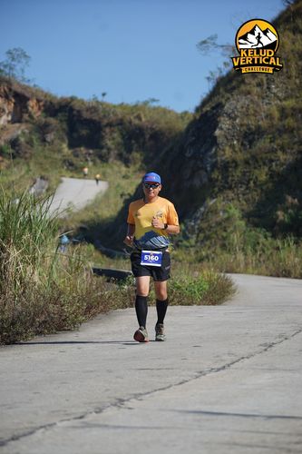 Race photo from Kelud Vertical Challenge 2024