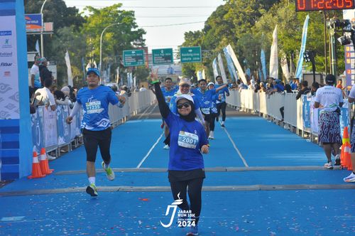 Race photo from Jabar Run 10K 2024