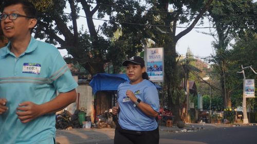 Race photo from Happy One Decade Unpad Runner