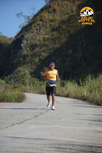 Race photo from Kelud Vertical Challenge 2024