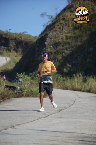 Race photo from Kelud Vertical Challenge 2024