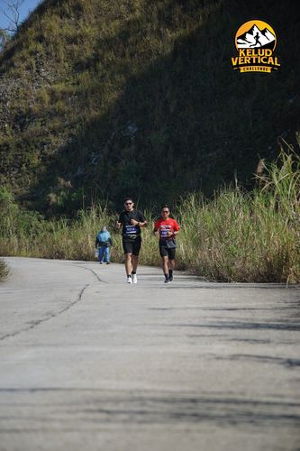 Race photo from Kelud Vertical Challenge 2024