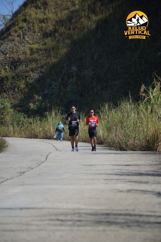 Race photo from Kelud Vertical Challenge 2024