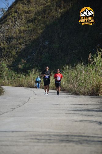 Race photo from Kelud Vertical Challenge 2024