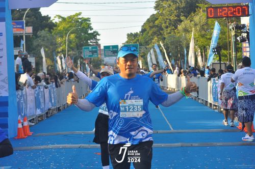 Race photo from Jabar Run 10K 2024