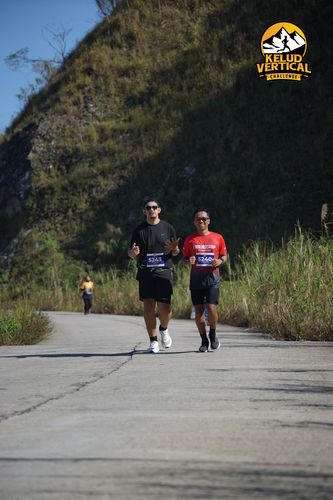 Race photo from Kelud Vertical Challenge 2024