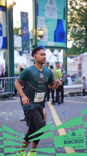 Race photo from Mangkunegaran Run 2025