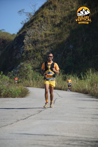 Race photo from Kelud Vertical Challenge 2024