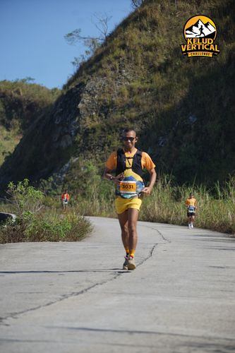 Race photo from Kelud Vertical Challenge 2024