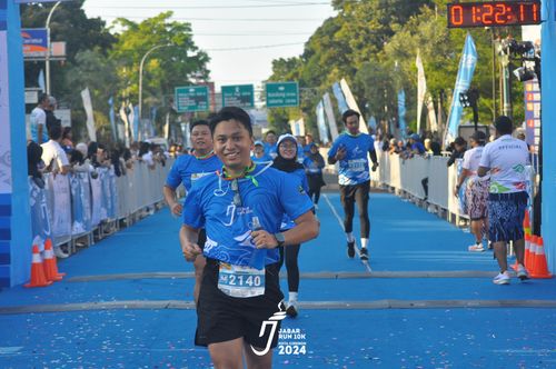 Race photo from Jabar Run 10K 2024