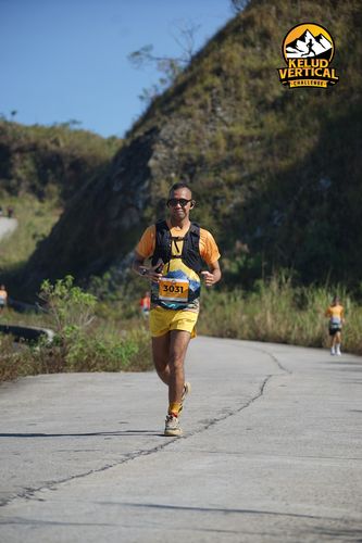 Race photo from Kelud Vertical Challenge 2024