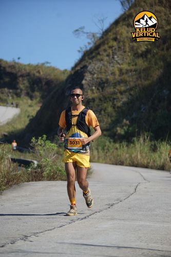 Race photo from Kelud Vertical Challenge 2024