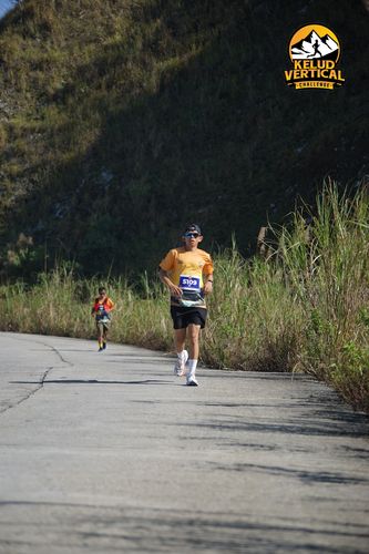 Race photo from Kelud Vertical Challenge 2024
