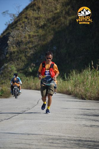 Race photo from Kelud Vertical Challenge 2024