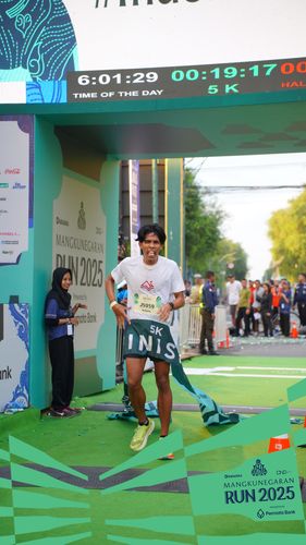Race photo from Mangkunegaran Run 2025