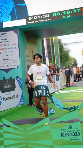 Race photo from Mangkunegaran Run 2025