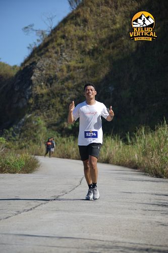 Race photo from Kelud Vertical Challenge 2024