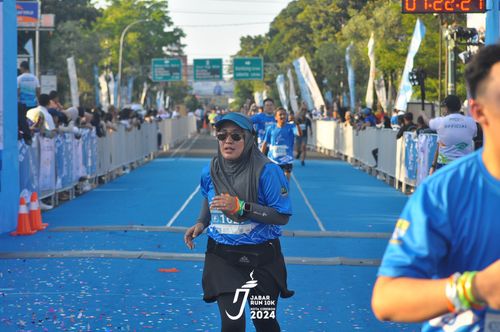 Race photo from Jabar Run 10K 2024