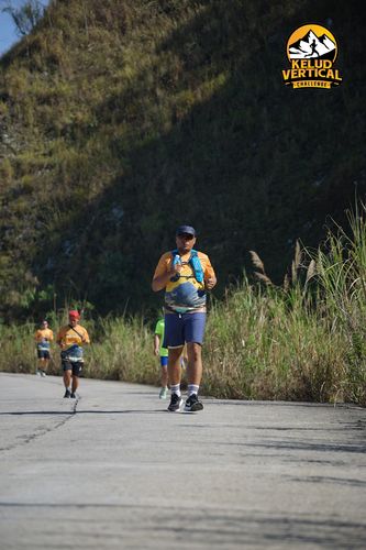 Race photo from Kelud Vertical Challenge 2024