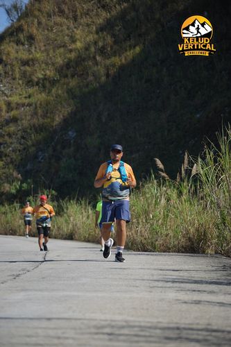 Race photo from Kelud Vertical Challenge 2024