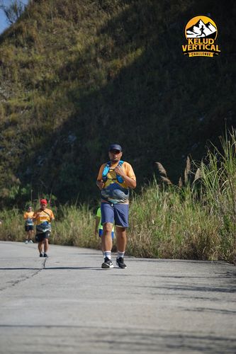 Race photo from Kelud Vertical Challenge 2024