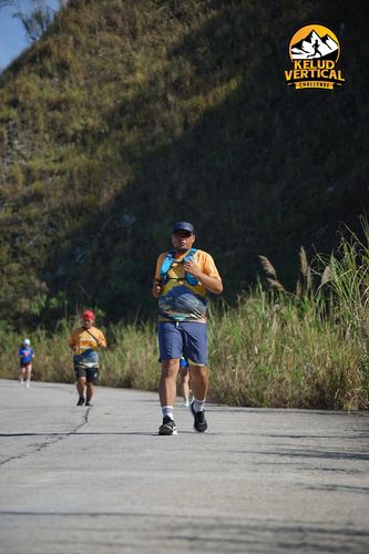 Race photo from Kelud Vertical Challenge 2024