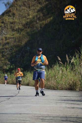 Race photo from Kelud Vertical Challenge 2024