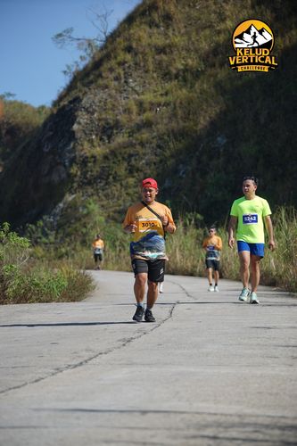 Race photo from Kelud Vertical Challenge 2024