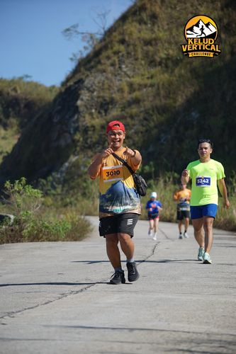 Race photo from Kelud Vertical Challenge 2024