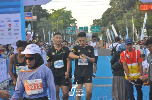Race photo from Jabar Run 10K 2024