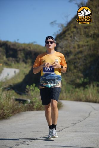Race photo from Kelud Vertical Challenge 2024