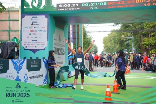 Race photo from Mangkunegaran Run 2025