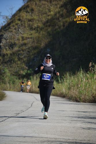 Race photo from Kelud Vertical Challenge 2024