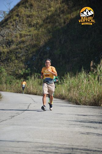 Race photo from Kelud Vertical Challenge 2024