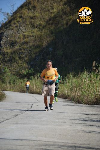 Race photo from Kelud Vertical Challenge 2024