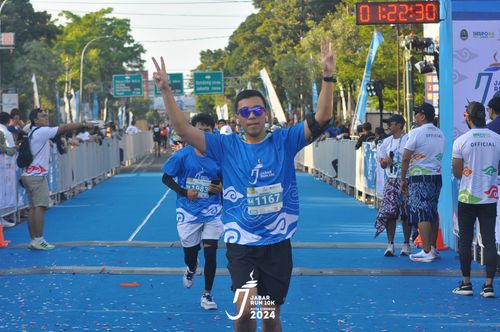 Race photo from Jabar Run 10K 2024