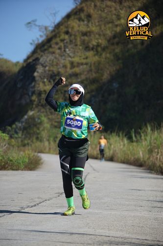 Race photo from Kelud Vertical Challenge 2024