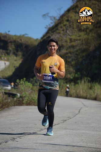 Race photo from Kelud Vertical Challenge 2024