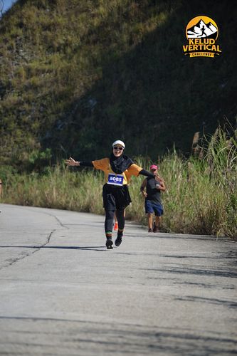 Race photo from Kelud Vertical Challenge 2024