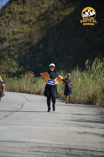 Race photo from Kelud Vertical Challenge 2024