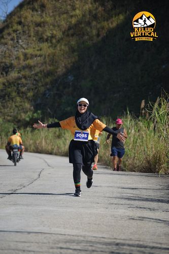 Race photo from Kelud Vertical Challenge 2024