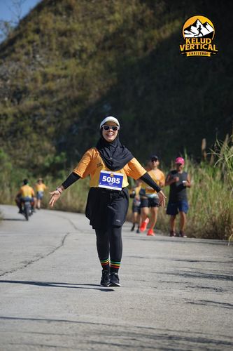 Race photo from Kelud Vertical Challenge 2024