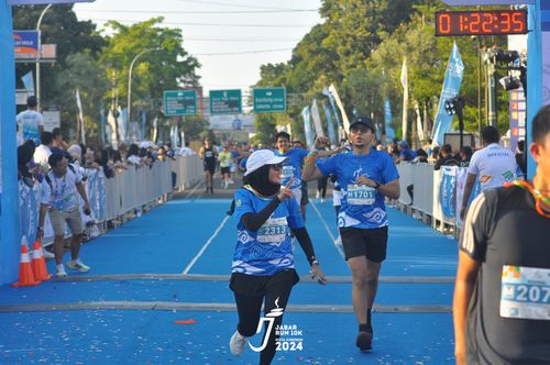 Race photo from Jabar Run 10K 2024
